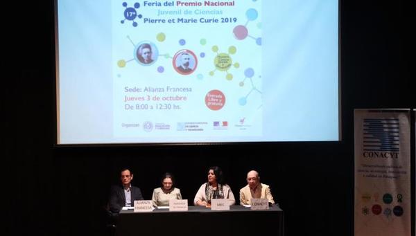 Jóvenes presentaron proyectos de investigación en la Feria final del Premio “Pierre et Marie Curie”