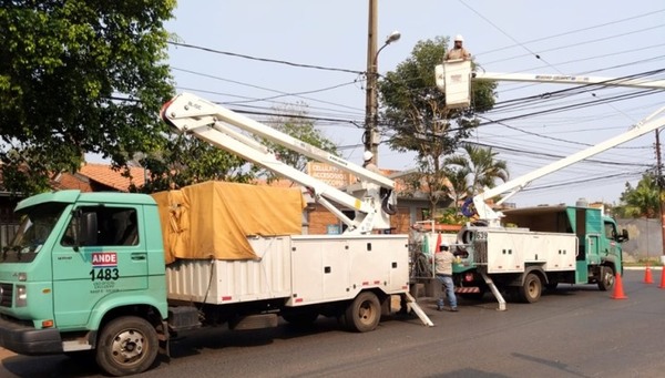 En 2019, ANDE quintuplico la inversión en obras para el mejoramiento del sistema de distribución