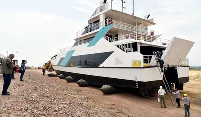 De Villa Hayes a Asunción en ferry y en pocos minutos