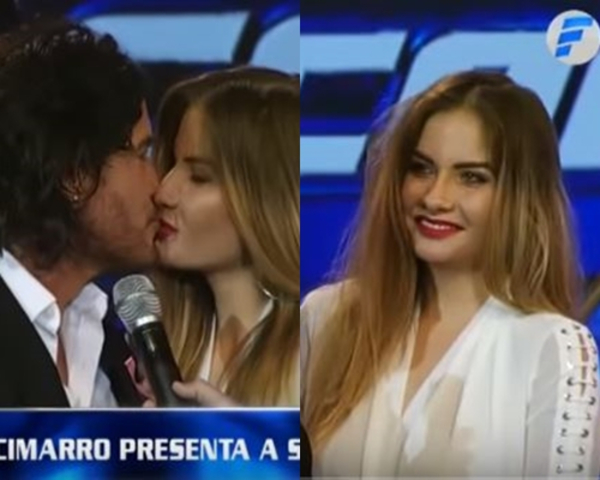 Mario Cimarro presentó a su hermosa novia