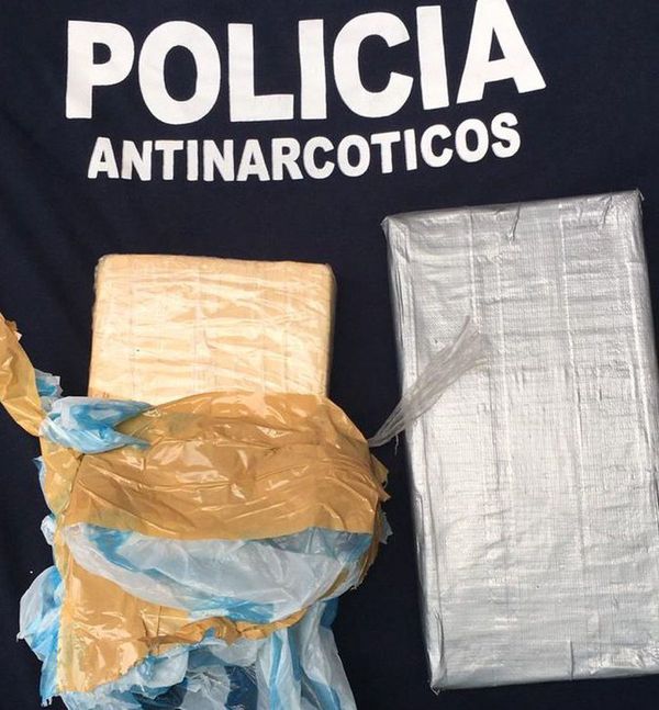 Incautan unos 100 kilos de cocaína en Itauguá