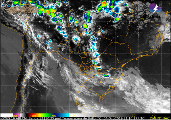 Alerta Meteorológica: Tiempo severo puede volver el día de hoy - ADN Paraguayo