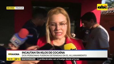 Incautan más de 100 kilos de cocaína en Itauguá - ABC Noticias - ABC Color