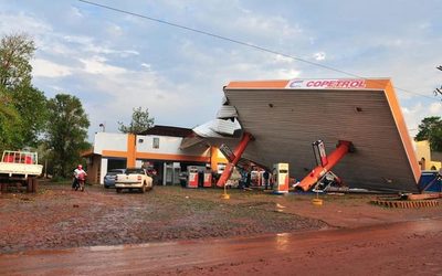 Temporal en el Alto Paraná