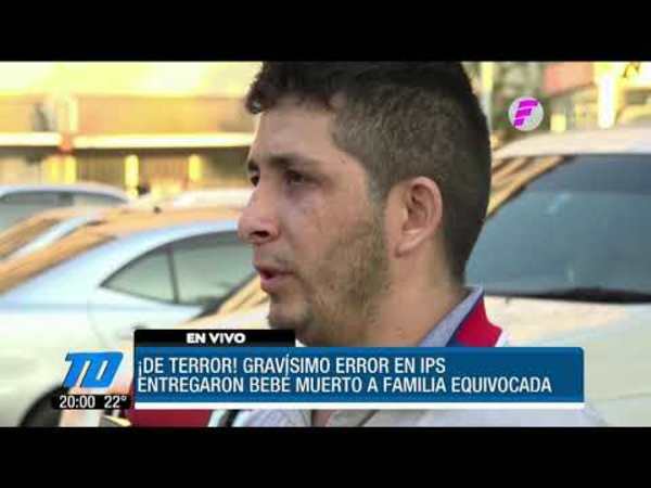 Entregaron bebé muerto a familia equivocada en IPS