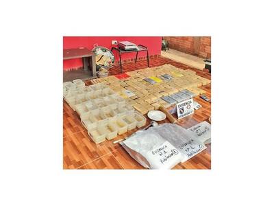 En operativo  antinarcótico hallan 134 kilos de cocaína en Itauguá