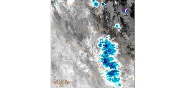 Alerta de tormentas eléctricas fuertes para varios departamentos - ADN Paraguayo