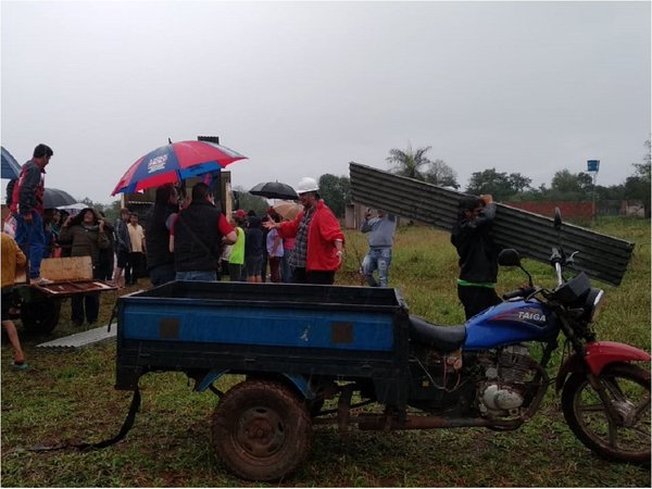 Asisten a 1.000 familias afectadas por temporal en Alto Paraná