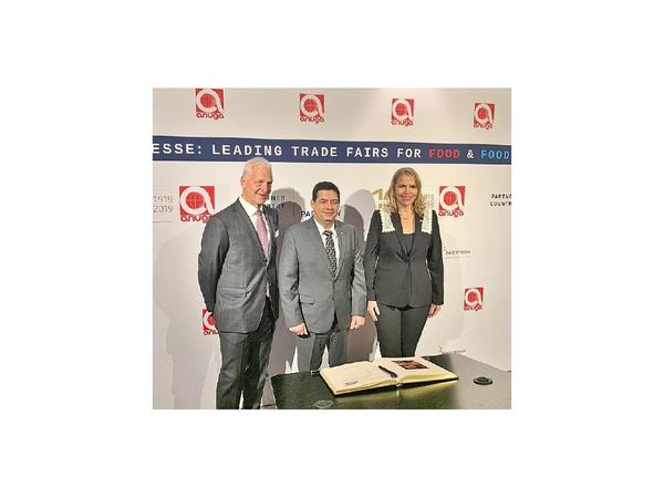 Paraguay expresó en Anuga su voluntad de satisfacer la demanda de alimentos