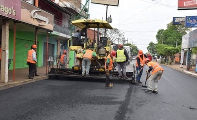 HOY / Importante avenida de San Lorenzo está siendo reparada