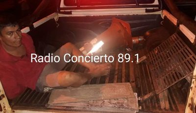 Atrapan infraganti a hombre que intentaba robar parrilla portátil