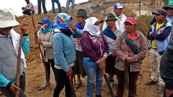 Comunidades indígenas siguen protestas contra medidas del gobierno en Ecuador » Ñanduti