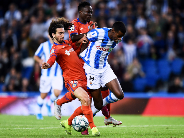 Getafe le quita el sueño de ser escolta a la Real Sociedad
