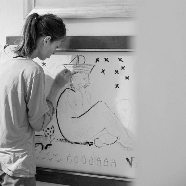 Con apoyo de la Embajada la artista Marcela Dioverti exhibe sus trabajos en Francia | .::Agencia IP::.