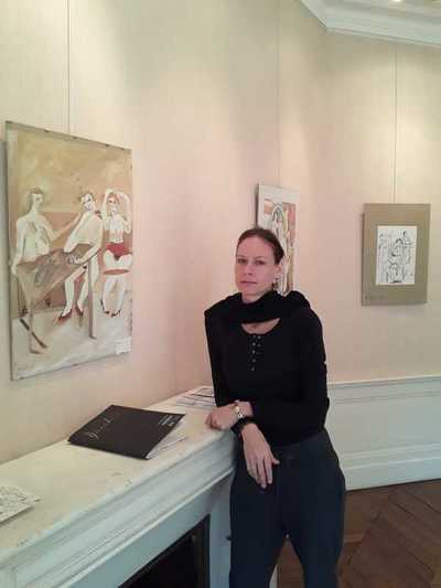 Embajada del Paraguay en Francia habilitó muestra de pinturas “MA RUE” - .::RADIO NACIONAL::.