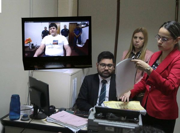 Realizan audiencia a través de videoconferencia