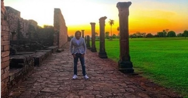 Mario Cimarro Visitó Las Ruinas Jesuíticas