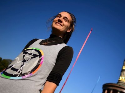 Acampada climática inicia "rebelión" en Berlín