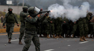 Autoridades de Ecuador reportan 477 personas detenidas en el marco de protestas » Ñanduti