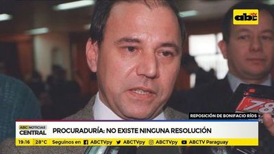 Procuraduría aclara que no existe ninguna resolución - ABC Noticias - ABC Color