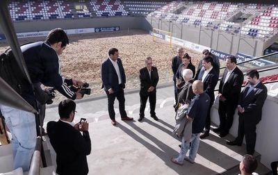 Nuevo estadio luce impecable en el COP