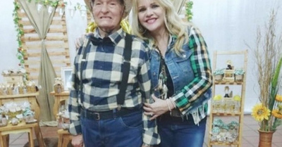 Celebró los 90 pirulos de su padre
