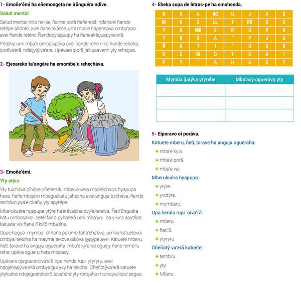 Ñañangareko ñande rekoháre - Escolar - ABC Color