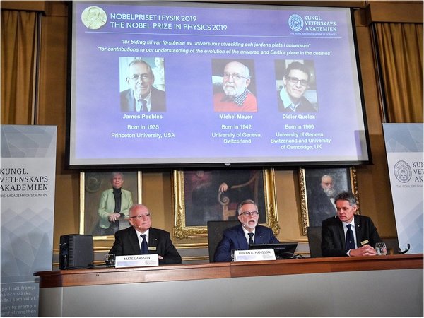 Nobel para astrofísicos por sus trabajos sobre la evolución del universo