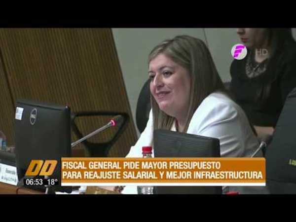 Ministerio Público pide mayor presupuesto para aumento salarial de funcionarios e infraestructura