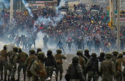 Los indígenas toman Quito y ponen en jaque al gobierno de Moreno - Mundo - ABC Color