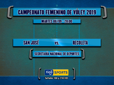 Empieza la definición del campeonato de vóley femenino