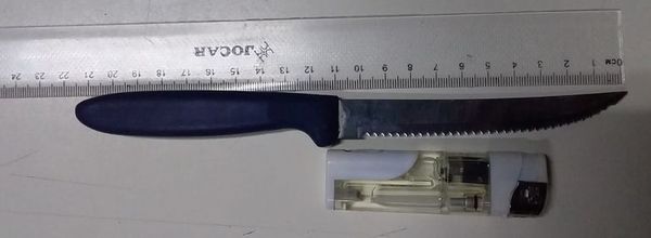 Un preso trató de meter un cuchillo a su audiencia de imposición de medidas - Nacionales - ABC Color