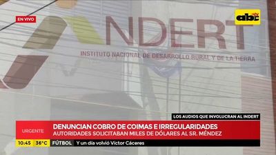 Indert: Exdiputado mencionado como reemplazante de Horacio Torres tiene mucha eficiencia y criterio propio, según Romero Roa  - Notas - ABC Color