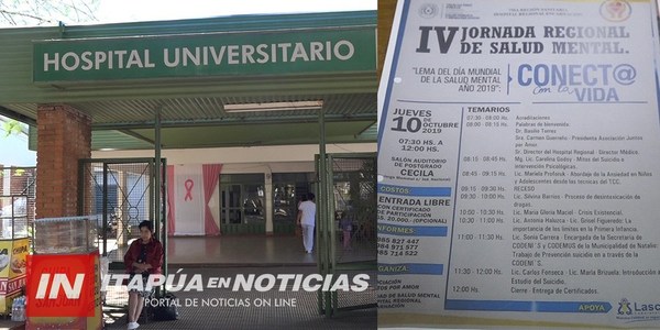 IV JORNADA REGIONAL DE SALUD MENTAL CON EL LEMA “CONECTA CON LA VIDA”