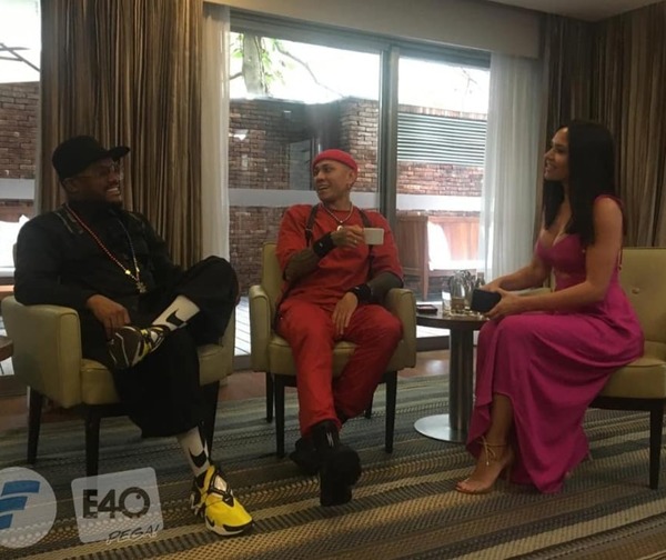 Los Black Eyed Peas en exclusiva con Telefuturo