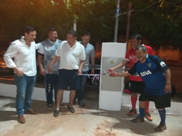 Itaipú realizó mejoras en plaza de Barcequillo | San Lorenzo Py