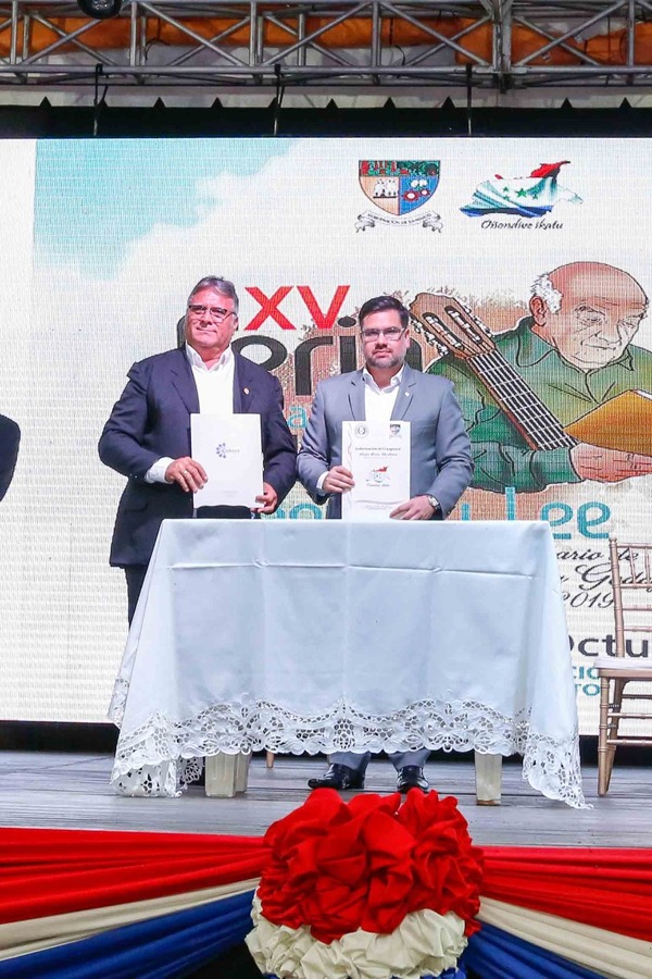 SNC y Gobernación de Caaguazú firman convenio para el fortalecimiento de las actividades culturales