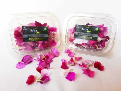¡FLORES COMESTIBLES!: hay picantes y dulzonas