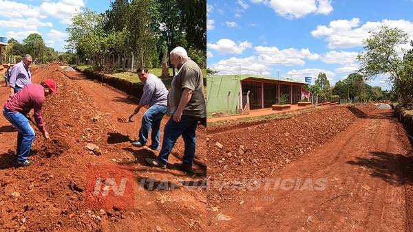 INICIAN 7 CUADRAS DE EMPEDRADO EN EL CENTRO DE ALTO VERÁ