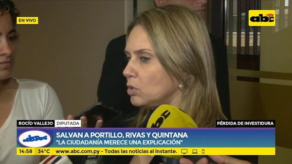 Salvan a Portillo, Rivas y Quintana - ABC Noticias - ABC Color