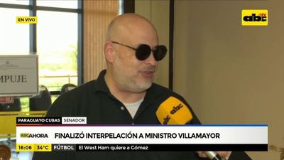 Finalizó interpelación a ministro Villamayor - ABC Noticias - ABC Color