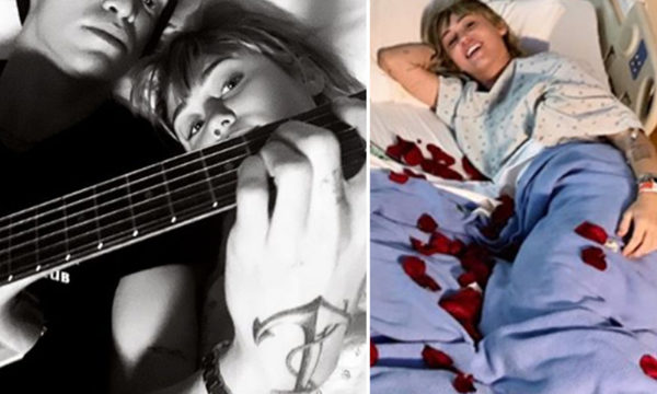 Miley Cyrus recibe la visita de Cody Simpson luego de ser hospitalizada