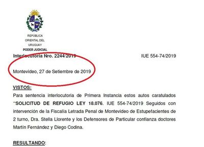 Caso Arrom: Fallo data del 27 de septiembre; Uruguay ignoró a Corte IDH