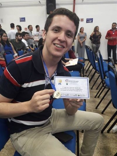 Alumno de Paraguarí obtiene primer puesto en Feria de Ciencias en Brasil - Nacionales - ABC Color