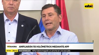 Ampliarán 150 km mediante APP - ABC Noticias - ABC Color