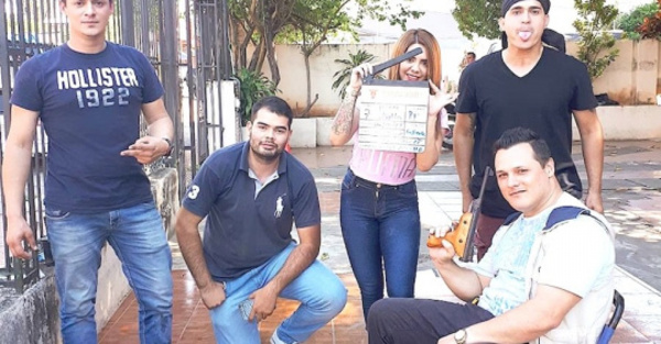 Filmaban asalto y un actor fue herido por poli