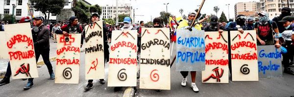 Ecuador bajo tensión por marchas  en contra del retiro de subsidios - Internacionales - ABC Color