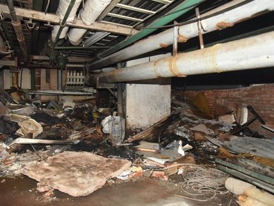 Colillas de cigarrillos habrían causado principio de incendio en IPS