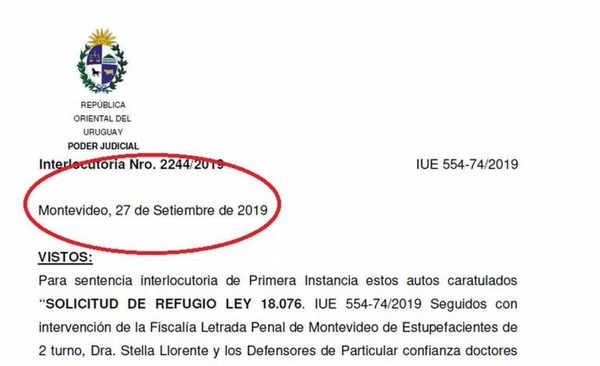 HOY / Jueza defiende refugio a Arrom, Martí y Colmán: "Hay pruebas confidenciales"