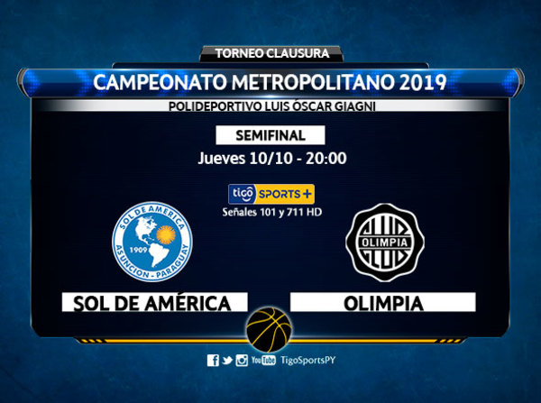 Olimpia Kings busca su revancha ante Sol de América